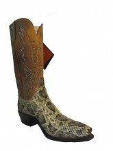 Mens cowboy boots Lucchese 1883 rattle snake 7918.54