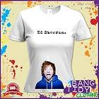 Womans T shirt with picture of Ed Sheeran Singer The A Team Album 