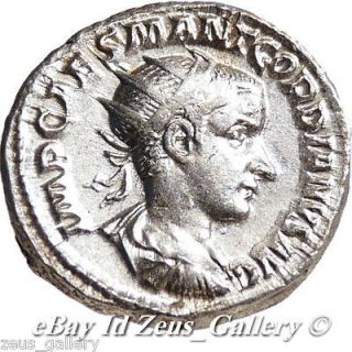 GORDIAN III Ancient Roman Silver Coin Antoninianus VICTORIA AVG 5.1g 
