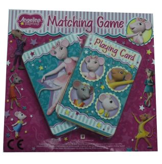 Angelina Ballerina Playing Cards Matching Game NEW Cartoon Characters