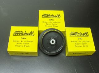 MITCHELL N.O.S 340 SPOOLS PACK OF 3 FOR FISHING REELS NEW