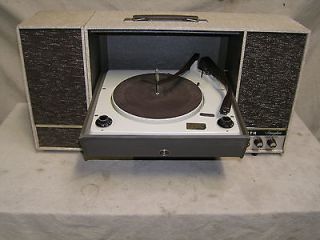Vintage Zenith Portable Stereo Record Player