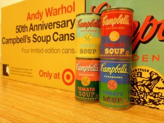 ANDY WARHOL Campbells Tomato Soup 2012 Limited Edition 50th 