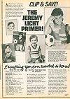 JEREMY LICHT PINUP CLIPPING Young Cute Valerie