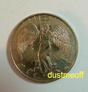 LOVING LOT OF 10 GUARDIAN ANGEL COINS perfect holiday gifts!