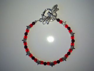 Anorexia (Ana) Support Red Bracelet  Starchild Series Cosmos