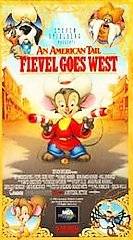 An American Tail Fievel Goes West   Rated G   VHS   Video   Steven 