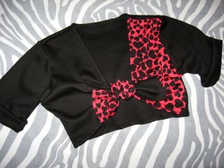 NEW Baby Girls,Black,Red,Pink Hearts,anchor Tie up cardigan,top,Shrug 