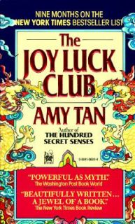 The Joy Luck Club by Amy Tan 1990, Paperback