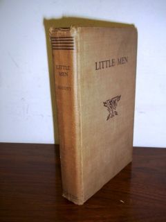 LITTLE MEN Louisa May Alcott BOOKS INC Art Type Edition Antique 