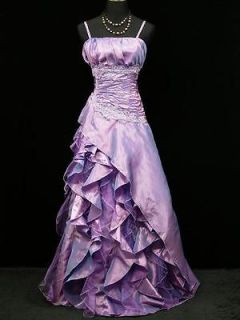   Size Satin Light Purple Boho Lace Gown Wedding/Evening Dress 22 24