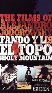 The Films of Alejandro Jodorowsky DVD, 2007, 4 Disc Set