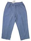 NEW ALFRED DUNNER WOMENS PLUS SIZE BLUE CORDUROY PANTS SZ 20W $46