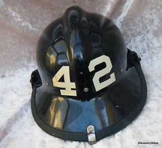 American Sports Co Vintage Fire Helmet Black USA