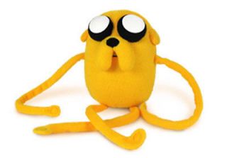 Adventure Time Fat JAKE Yellow Plush Doll Toy Figure NEW