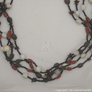 Maasai Market African Kenya Handmade Jewelry Masai Beads Seeds 