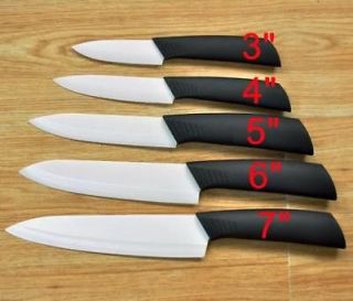   Cutlery Black Ceramic knife Knives 5 Size Choice 3 4 5 6 7