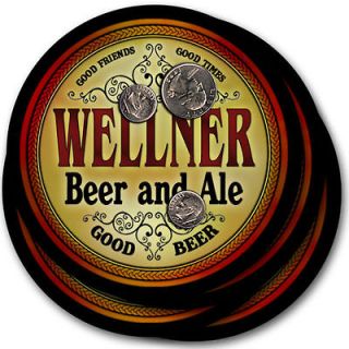 Wellner s Beer & Ale Coasters   4 Pack