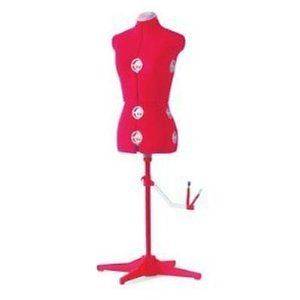 Singer DF150 Adjustable Dress Form, Sizes 10 16, Red NEW