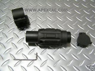 3X Magnifier Scope + QD Twist Mount for Aimpoint Eotech Red Dot Scope