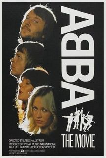 ABBA POSTER Amazing Image *VERY LARGE* the MOVIE Promo Swedish Music