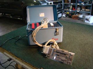 Leica Total Station Theodolite 8 Port Comms Box w/ Cables Digi Board