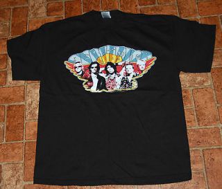 Aerosmith 2003 Tour T Shirt Size Large Black