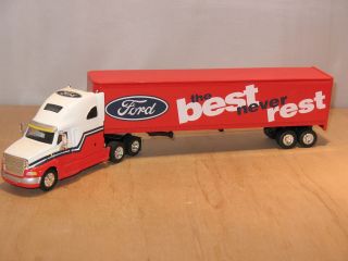 FORD: THE BEST NEVER REST FORD AEROMAX SEMI TRUCK & TRAILER #31007 
