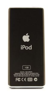 Apple iPod nano 1st Generation Black 1 GB