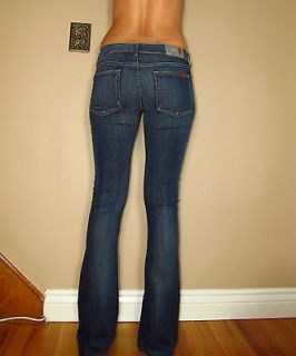 198 Seven 7 For All Mankind Jiselle Skinny Flare Mid Rise Jeans 