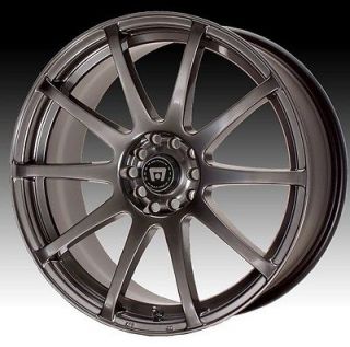 17 inch motegi mr2747 black wheels rims 5x100 impreza legacy baja 