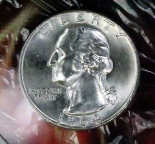 Newly listed 1964 D SILVER WASHINGTON QUARTER 25C FROM US MINT SET 