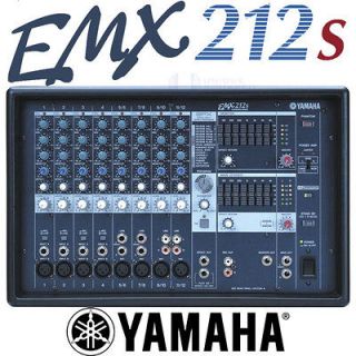 Yamaha EMX212S EMX 212 S PA Speaker Powered Mixer Amp