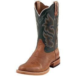 Ariat Mens Western Cowboy Boots Cyclone Wicker/ Oasis Green 10006830 