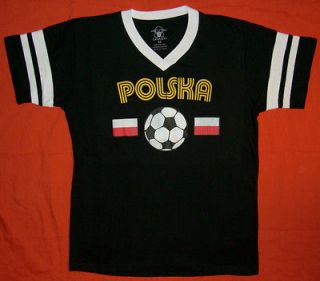   Polish shirt soccer jersey tee style NEW Olympics futbol adult LRG