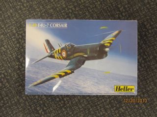 Heller 1/48 F4U 7 Corsair Plastic Model NIB, Sealed, Unopened