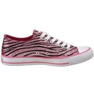 Gotta Flurt Womens Zebra Print Sneaker Pink Artesia