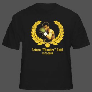 Arturo Gatti Legend Thunder Forever Boxing Tribute T Shirt All Sizes