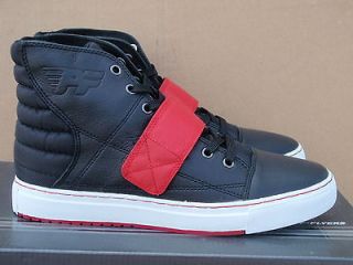 PF Flyers Astor Cavier Men Black Red NIB Size 10.5