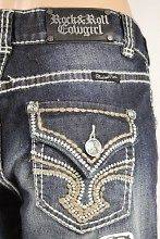 Rock and Roll Cowgirl Jeans Arrow Stitched Pockets
