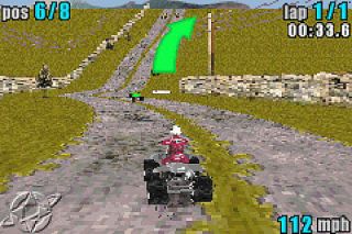 ATV Quad Power Racing Nintendo Game Boy Advance, 2002