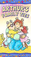 Arthur   Arthurs Family Ties VHS, 2005, Edited