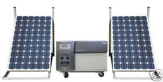PowerHub 1800   1800 Watt Self Contained Solar Power Generator Solar 