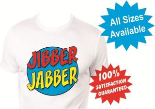 mr t jibber jabber womans T Shirt New White Custom Print Tee
