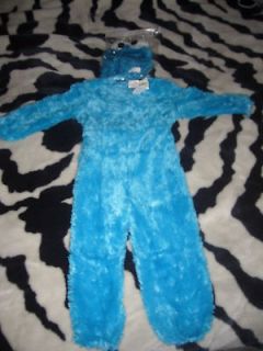  Halloween costume baby Cookie Monster Sesame Street 3T Toddler Baby 