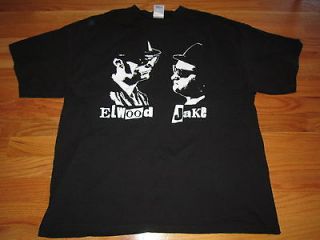 The Blues Brothers ELWOOD DAN AYKROYD and JAKE JOHN BELUSHI (XL) T 