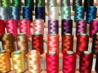   RAYON MACHINE EMBROIDERY THREADS CHRISTMAS for BROTHER BABYLOCK HUS