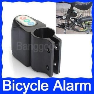 Motorbike Bike Bicycle Security Alarm 110db Audible Sound Lock 