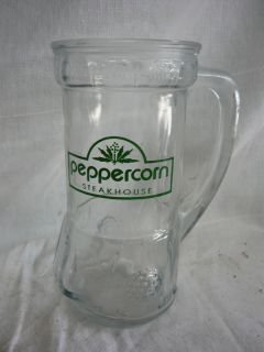   PEPPERCORN STEAK HOUSE GLASS BEER MUG GOLF BAG CLUB TEE BAR RETRO BALL