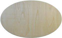 Unfinished Wood Baltic Birch Plaque 1/Pkg Oval 7.75X12.5